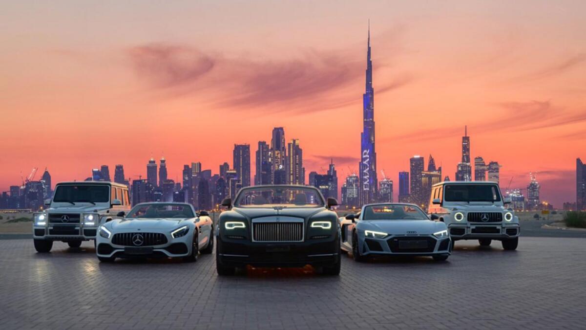 The best rental car company in Dubai