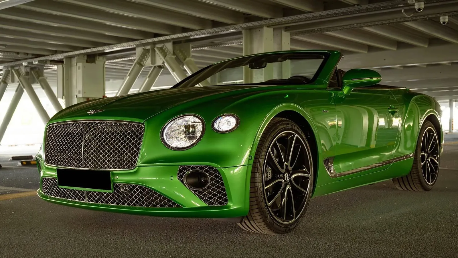 Bentley Continental GTC Green