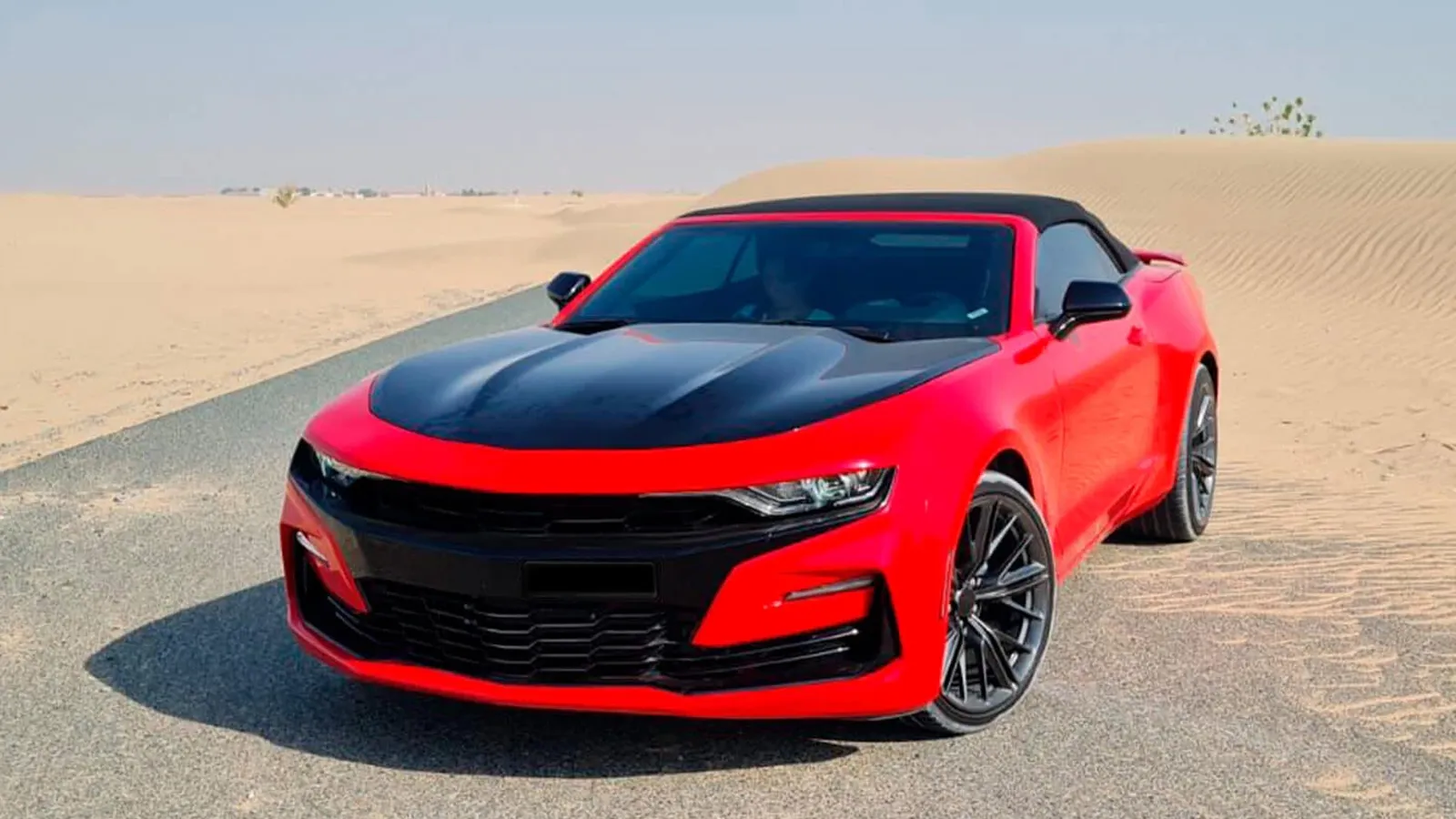Chevrolet Camaro Cabrio Red & Black