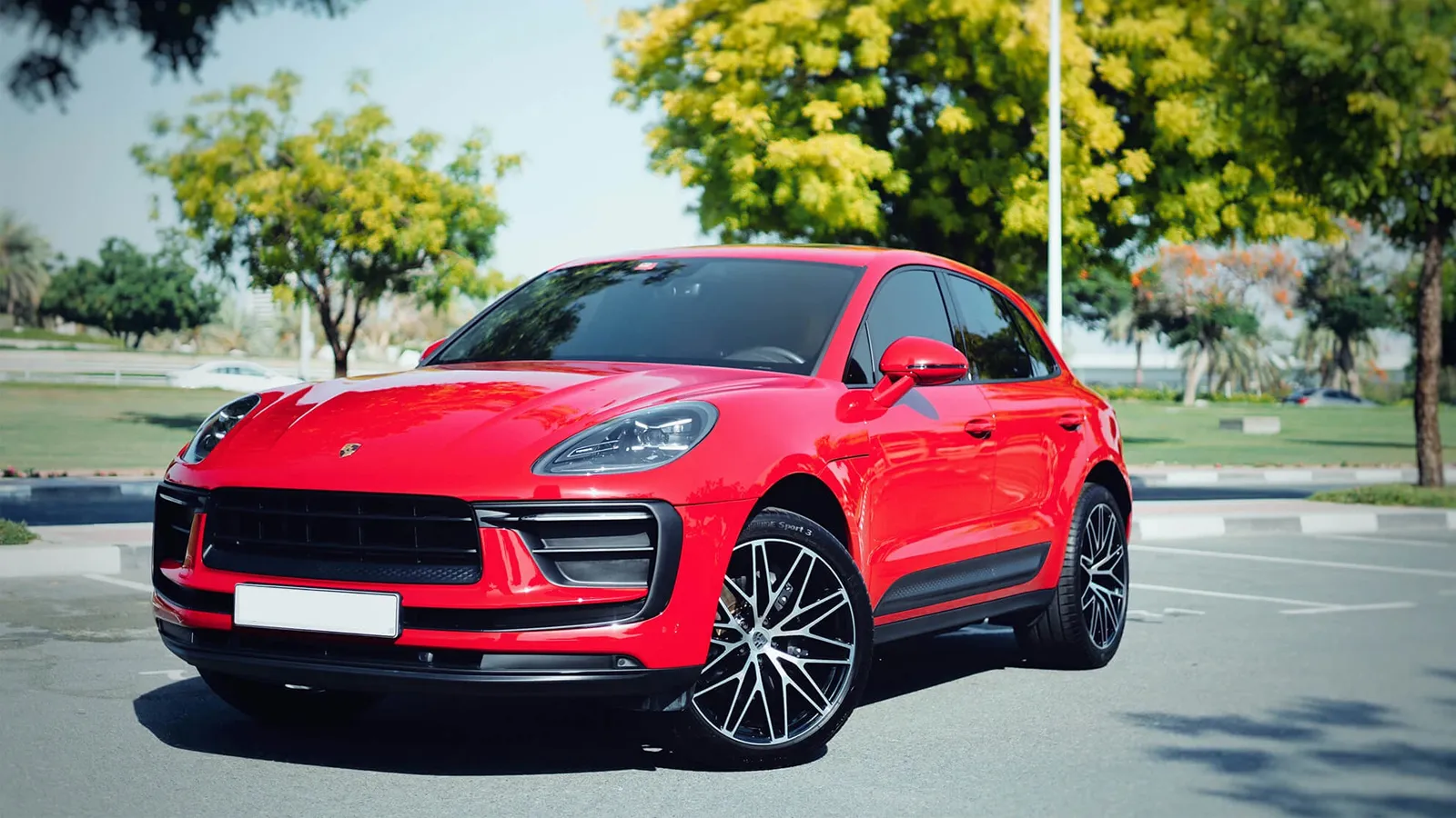 Porsche Macan Red