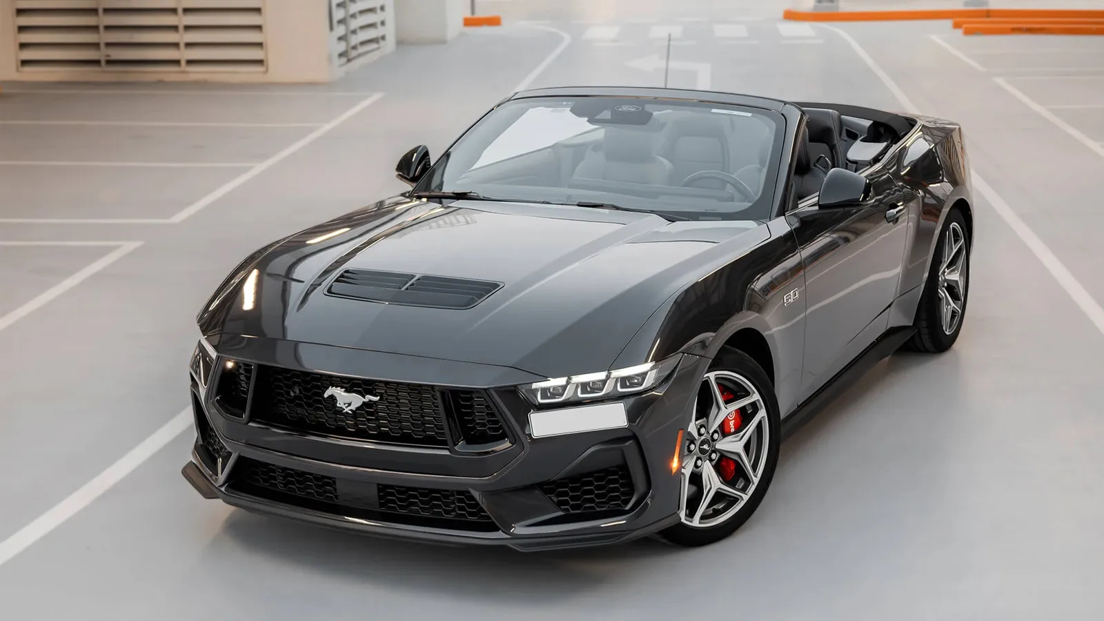 Ford Mustang GT Convertible New gen Grey