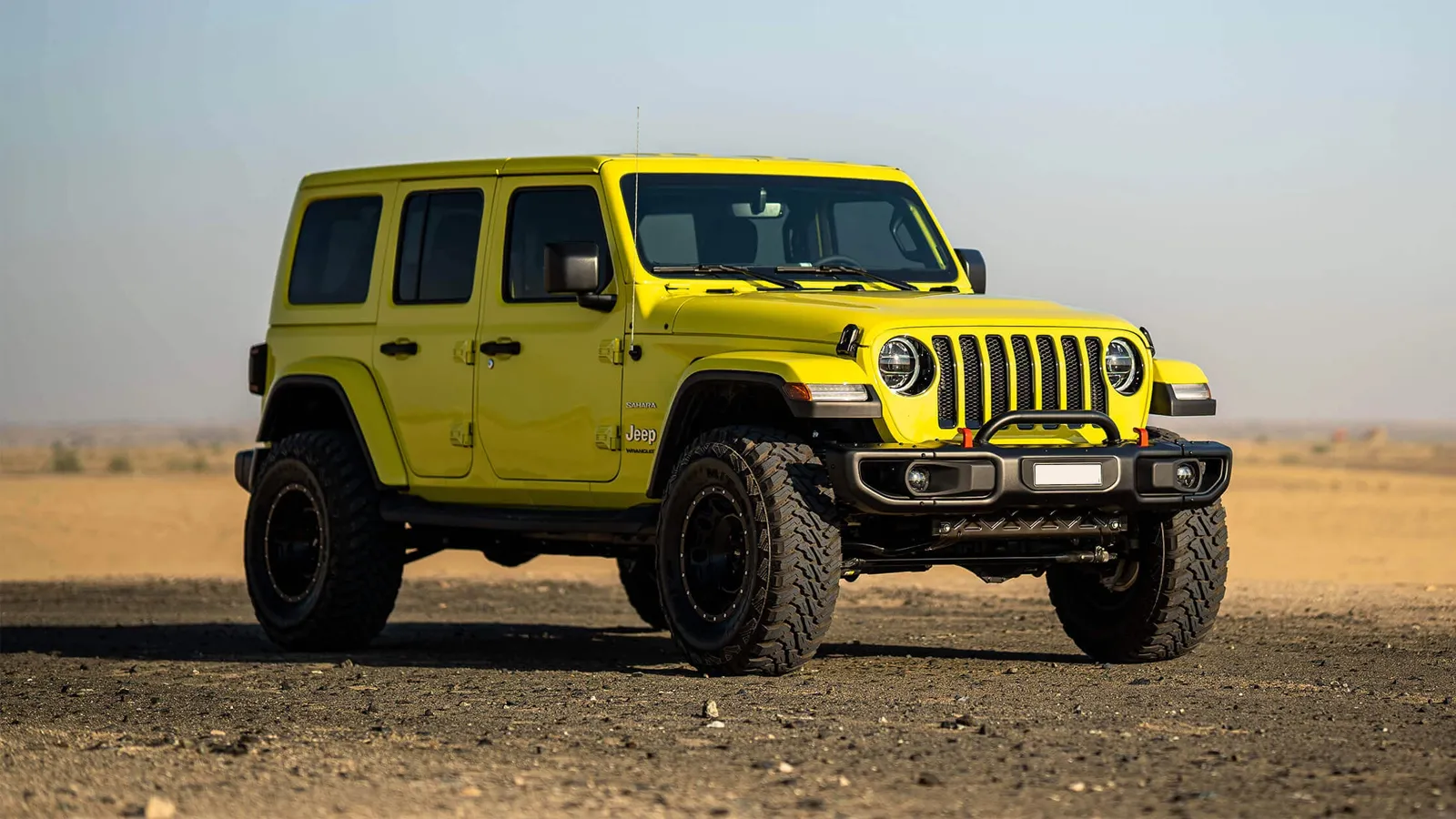 Jeep Wrangler Yellow