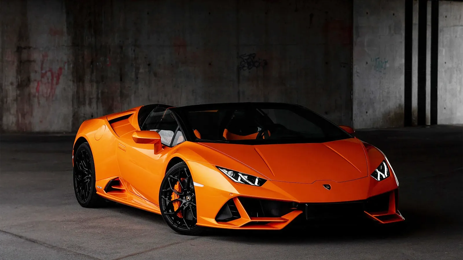 Lamborghini Huracan LP610 Evo Spyder Orange