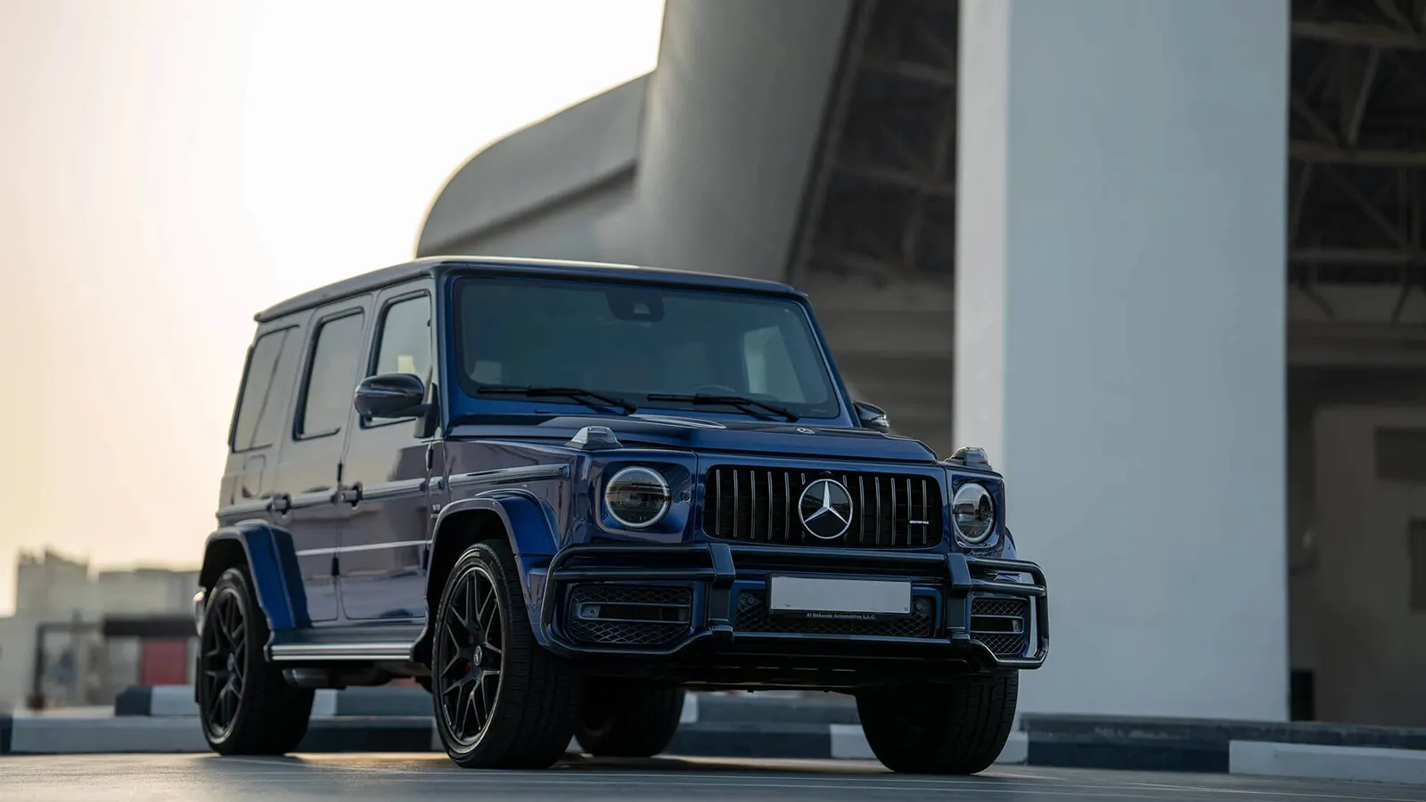 Mercedes G63 AMG Dark Blue