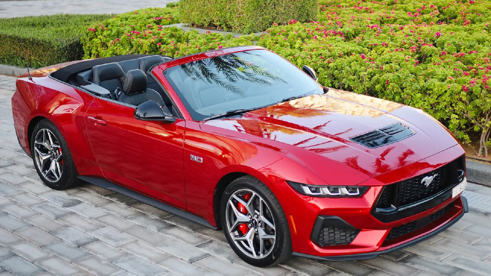 Mustang GT New Gen Red Convertible