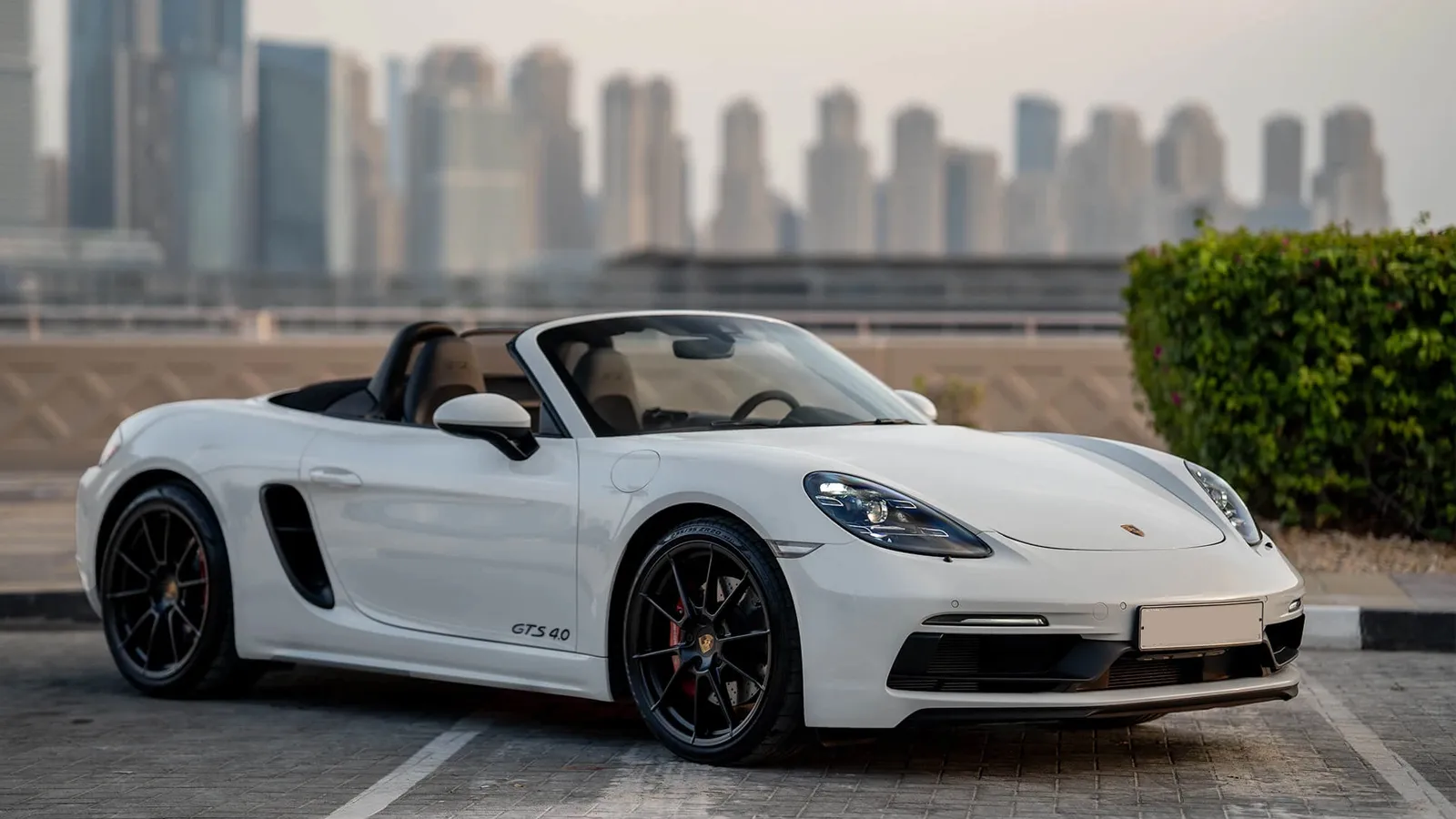 Porsche Boxster GTS White