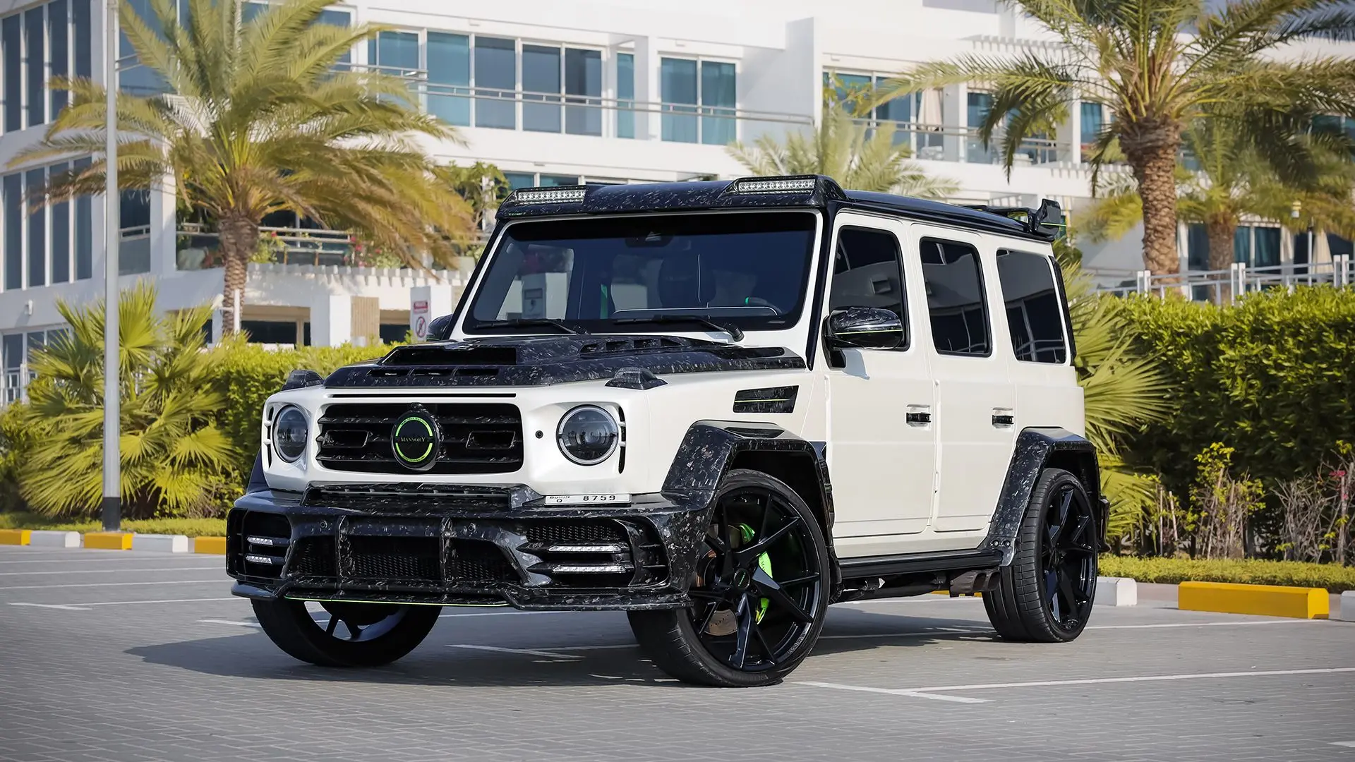 Rent G-class P820 Mansory in Dubai
